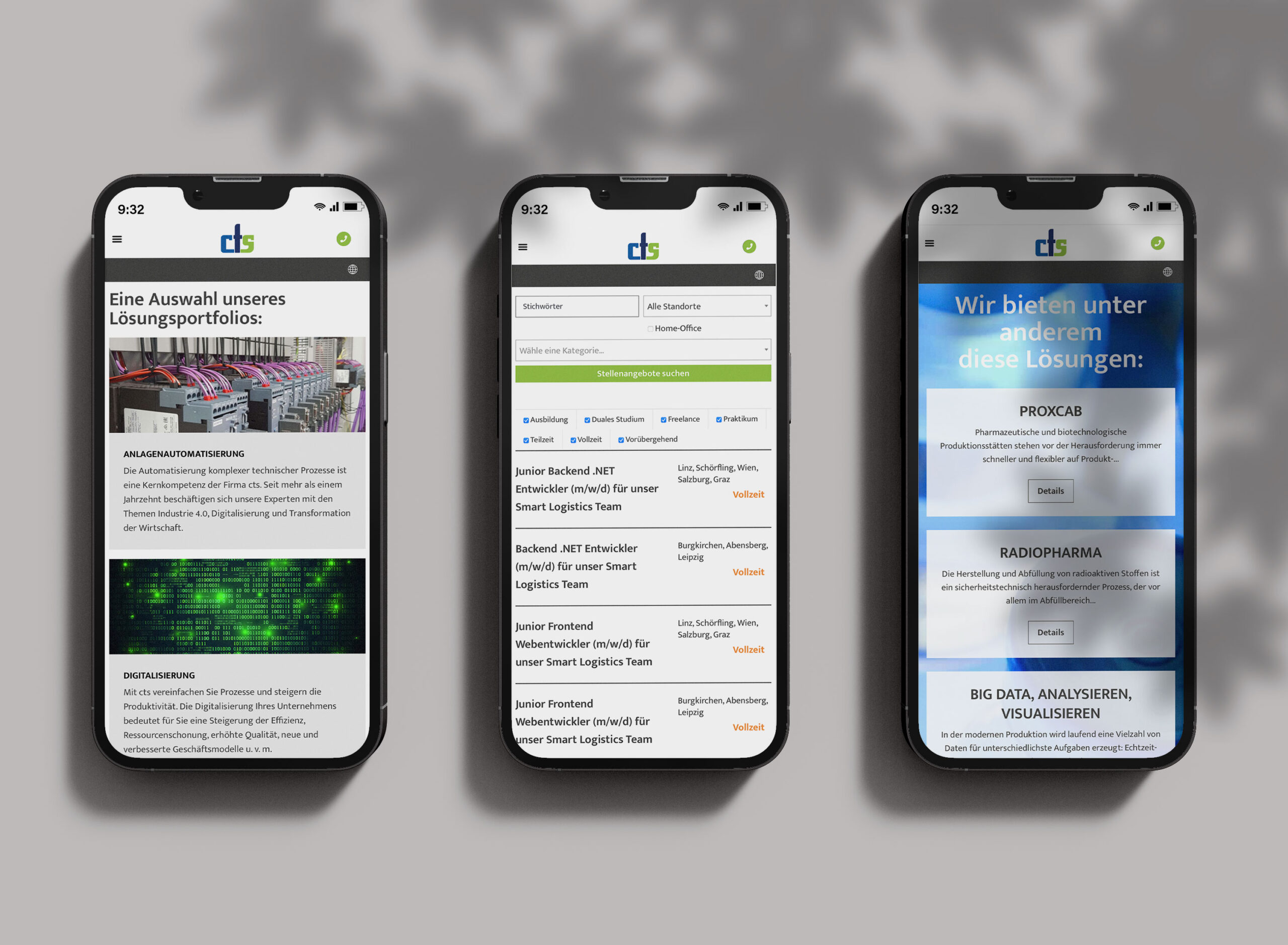 2G Media & Marketing Glonn Webdesign responsive Design mobil Grafikdesign Mediengestaltung Ebersberg Stellenbörse