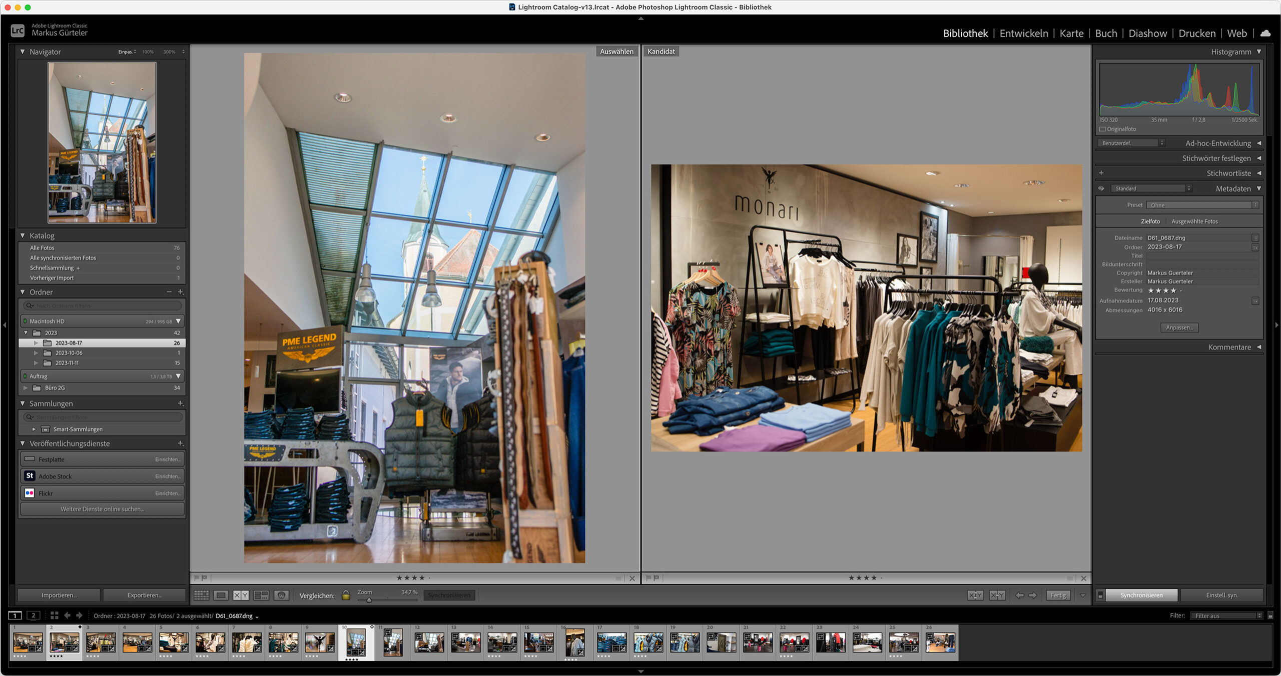 2G Media & Marketing Glonn Werbeagentur Fotoshooting